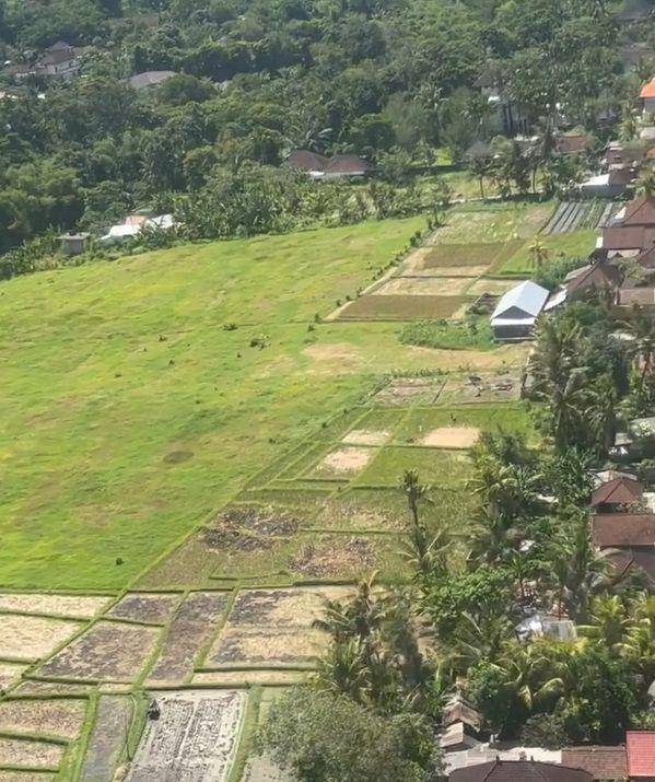 potret lahan calon vila Raffi Ahmad di Tabanan, Bali (instagram.com/raffinagita1717)