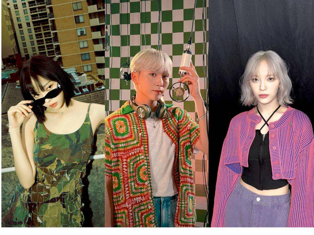 Potret Winter aespa, Seungkwan SEVENTEEN, dan Moon Sua Billie (instagram.com/aespa_official | instagram.com/pledis_boos | instagram.com/billie)