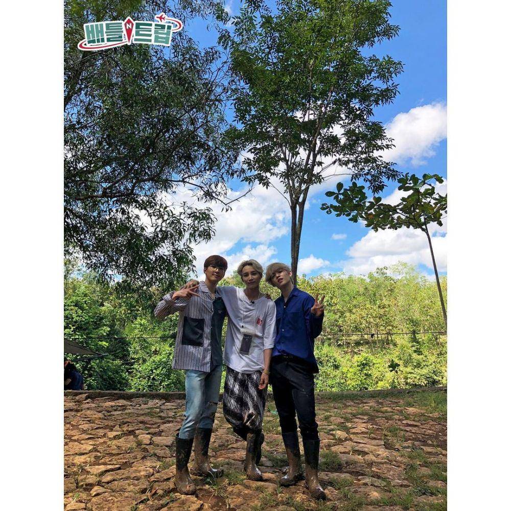 potret Seventeen di Battle Trip (instagram.com/battlentrip)