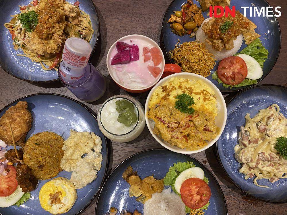 Beragam menu makanan dan minuman di Resto House Of Brew (IDN Times/Indah Permata Sari)