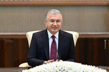 Presiden Uzbekistan Shavkat Mirziyoyev. (Twitter.com/Shavkat Mirziyoyev's Press-service)
