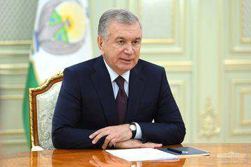 Presiden Uzbekistan Shavkat Mirziyoyev. (Twitter.com/Shavkat Mirziyoyev's Press-service)