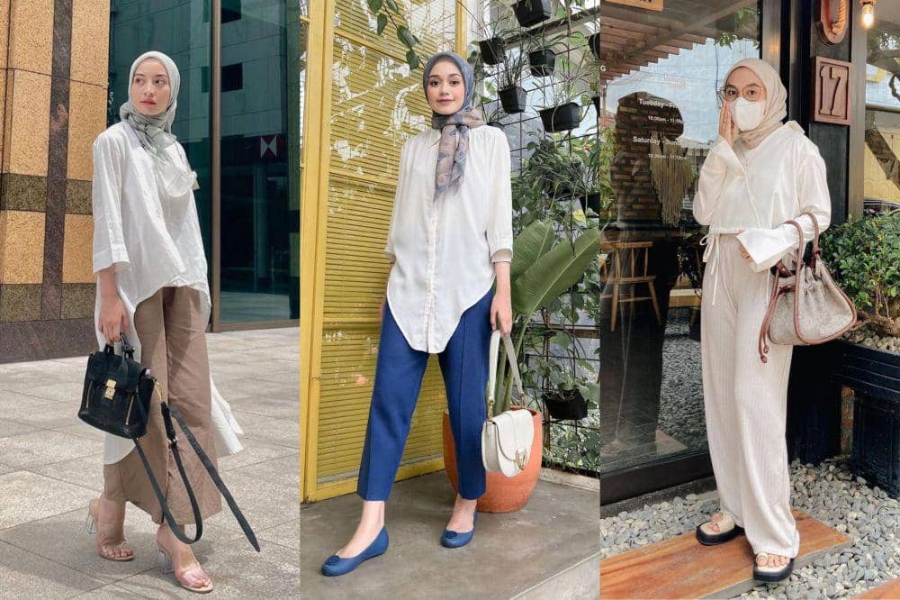 9 Padu Padan Atasan Putih untuk ke Kantor, Catchy Banget!