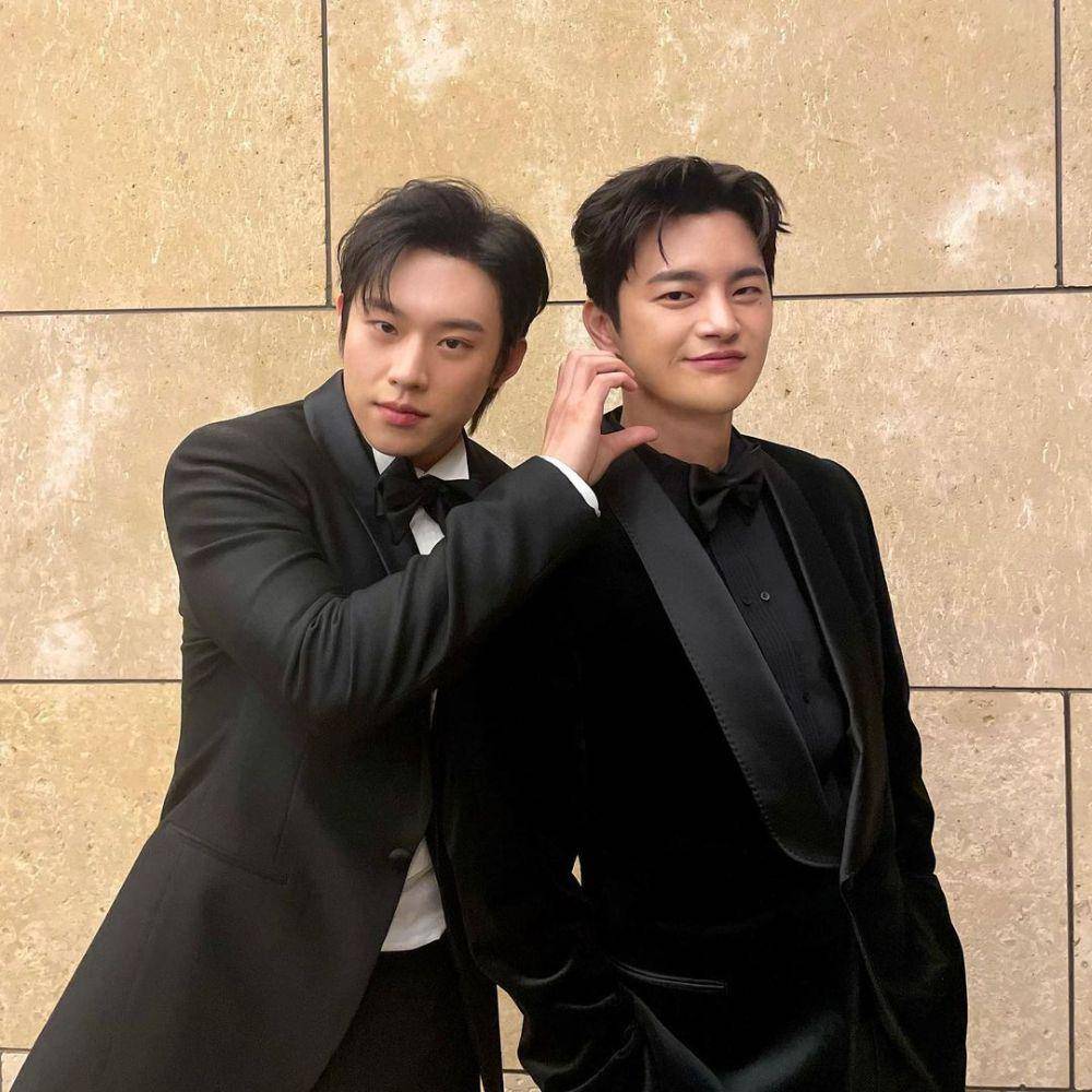 Kim Sung Cheol dan Seo In Guk di Baeksang Arts Awards 2023 (instagram.com/storyjcompany)