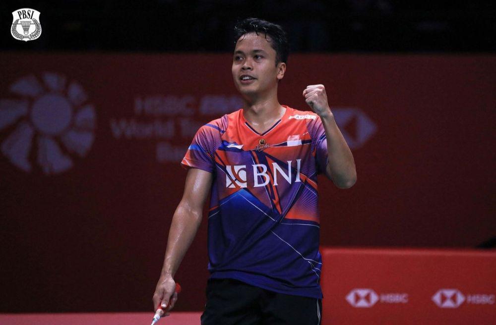 Perjalanan Anthony Sinisuka Ginting Menuju Final Kejuaraan Asia 2023