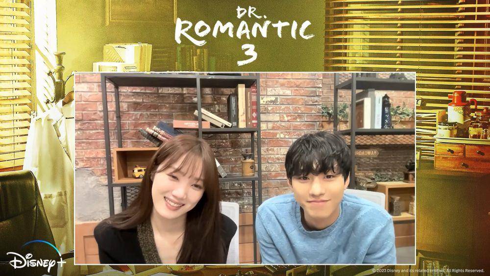 Lee Sung Kyu dan Ahn Hyo Seop di Interview Dr. Romantic 3 (dok. Disney+ Hotstar/Dr Romantic 3)