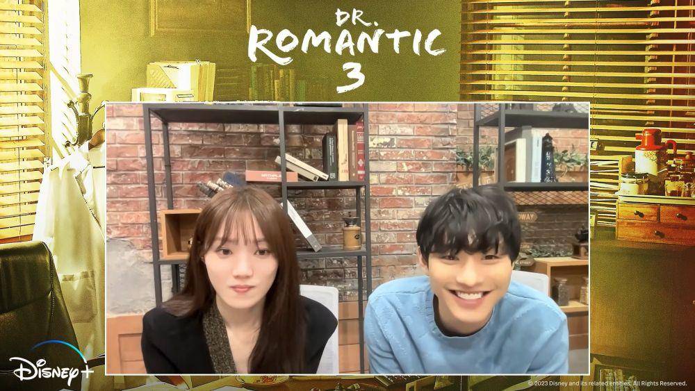 Lee Sung Kyu dan Ahn Hyo Seop di Interview Dr. Romantic 3 (dok. Disney+ Hotstar/Dr Romantic 3)