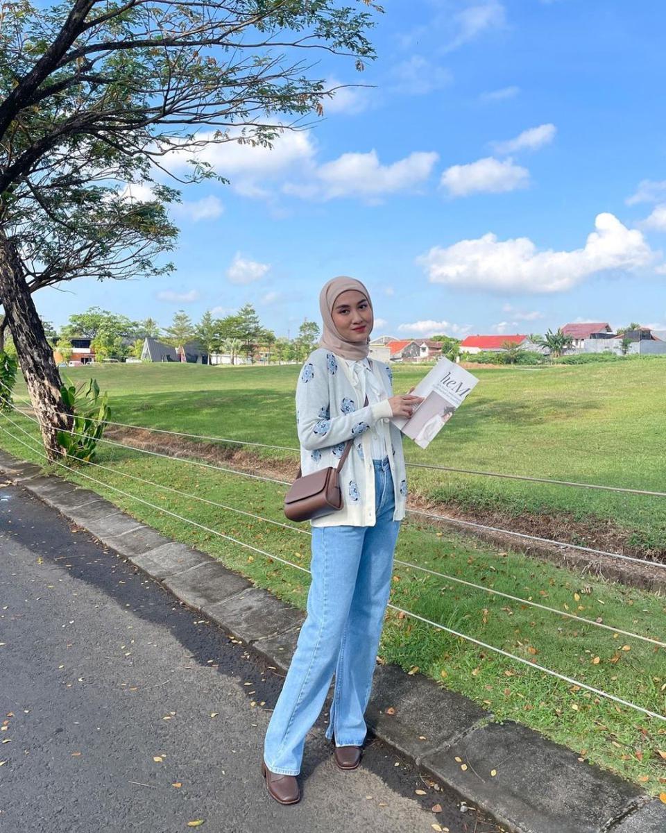referensi OOTD street style ala Inas Rana (instagram.com/inasrana)