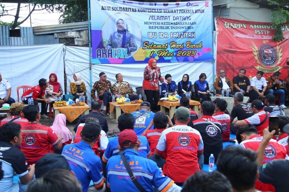 Peringati May Day 2023, Kemnaker Gelar Dialog Bersama Pekerja Informal