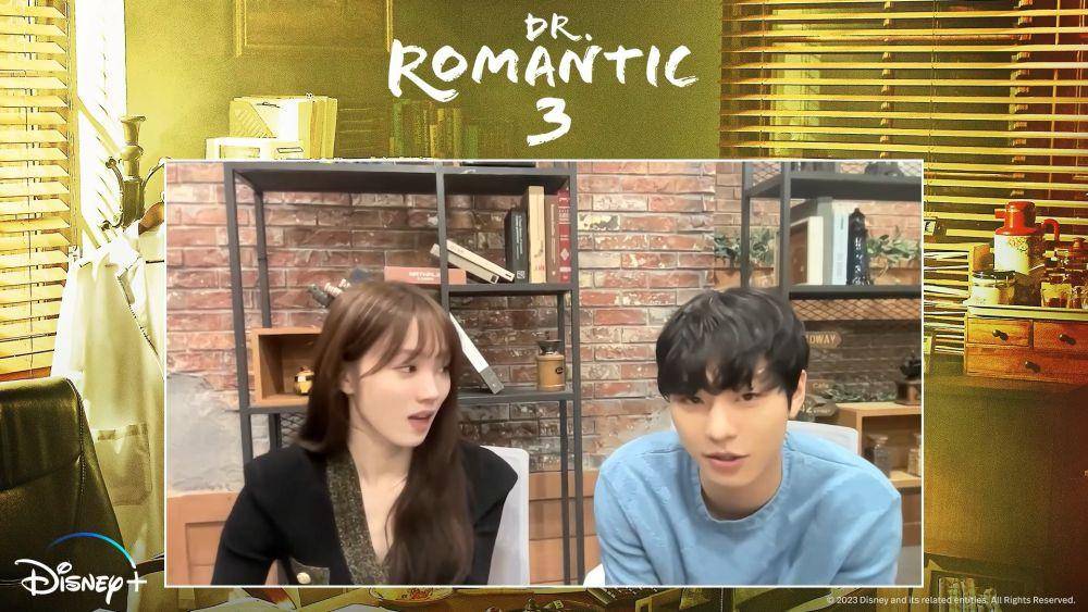 Lee Sung Kyu dan Ahn Hyo Seop di Interview Dr. Romantic 3 (dok. Disney+ Hotstar/Dr Romantic 3)