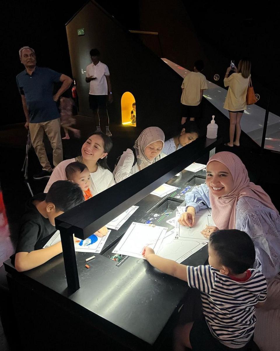 potret Ukkasya playdate bareng Rayyanza di Singapura (instagram.com/zaskiasungkar15)