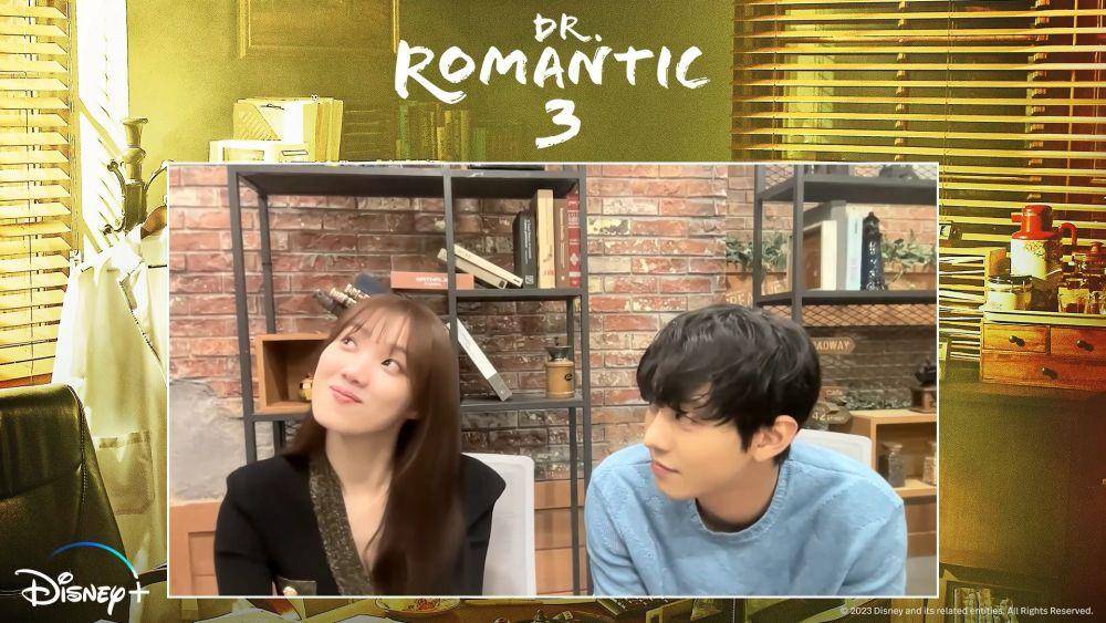 Lee Sung Kyu dan Ahn Hyo Seop di Interview Dr. Romantic 3 (dok. Disney+ Hotstar/Dr Romantic 3)