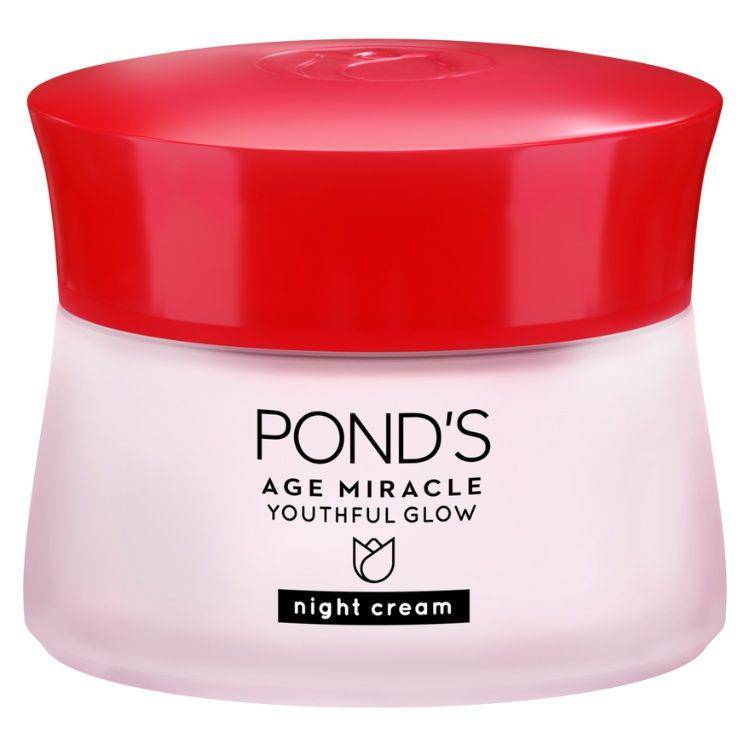 Pond's Age Miracle Night Cream Moisturizer Anti Aging (dok. Shopee/unileverbeautyshop)