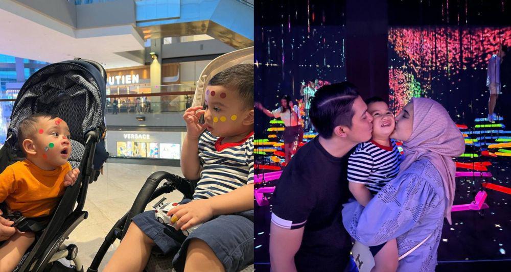 10 Potret Ukkasya Liburan ke Singapura, Playdate bareng Rayyanza!
