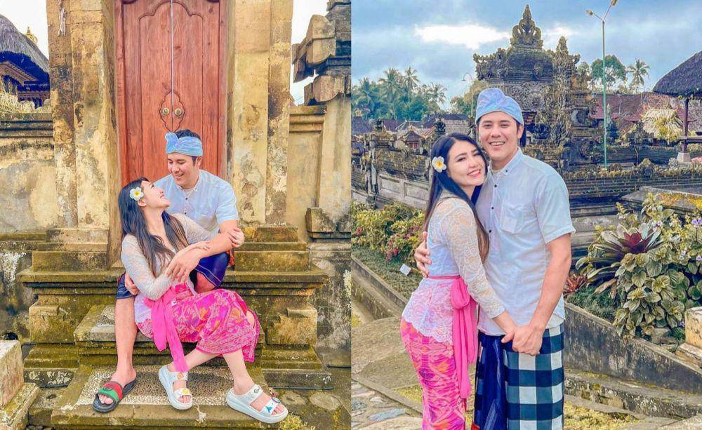 potret Via Vallen dan Chevra di Bali (instagram.com/chevra_yo88 | instagram.com/viavallen)