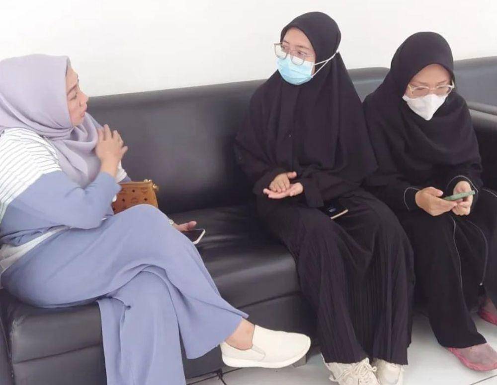 Potret mahasiswa Sudan asal Lampung berhasil dievakuasi pulang ke kampung halaman. (Dok. Badan Penghubung Lampung).