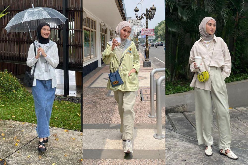 kolaae referensi OOTD street style ala Inas Rana (instagram.com/inasrana)