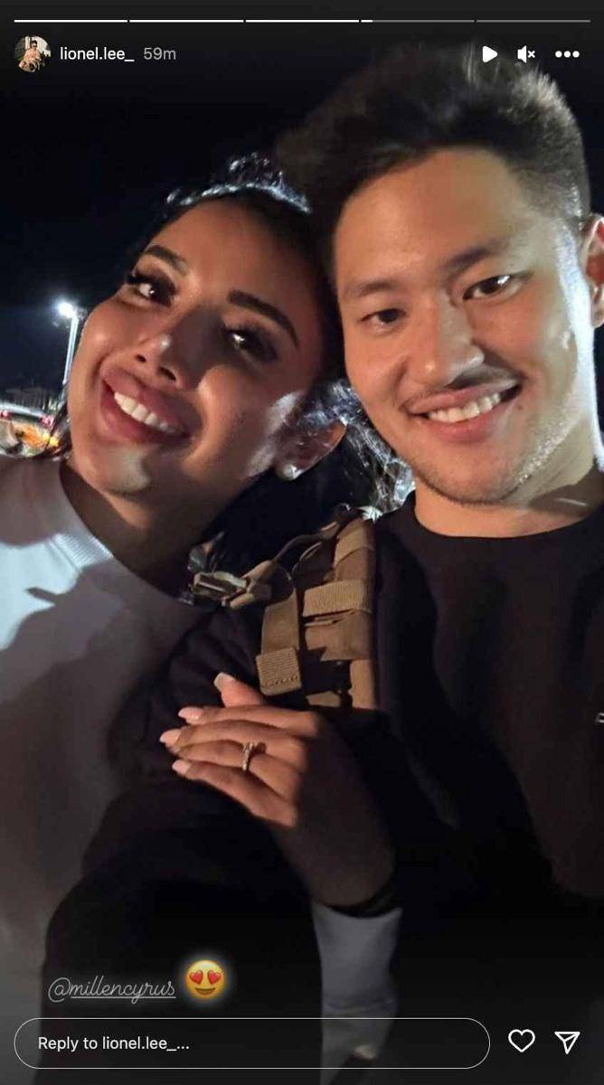 Millen Cyrus dan Lionel Lee (instagram.com/lionel.lee_)