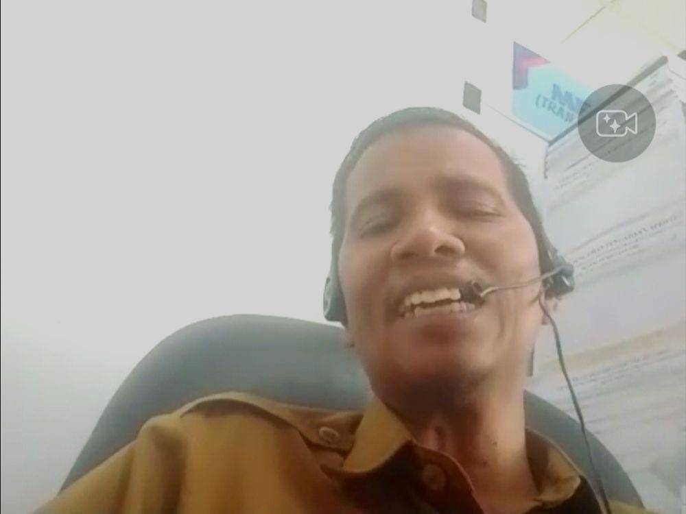 Kasi SMP Disdik Kabupaten Paser, Jauhari. (Tangkapan layar)