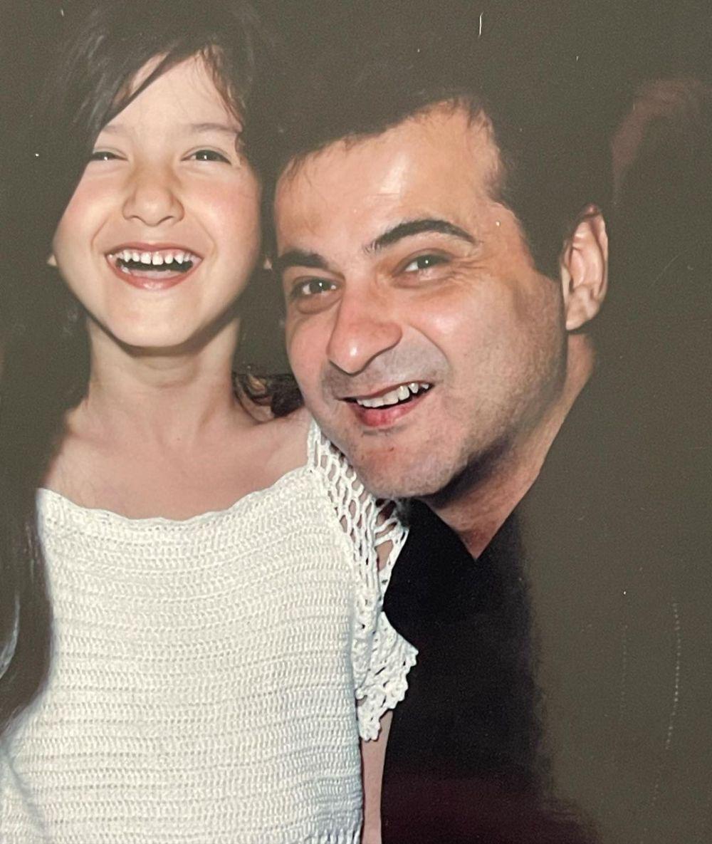 Shanaya Kapoor dan ayah (instagram.com/shanayakapoor02)