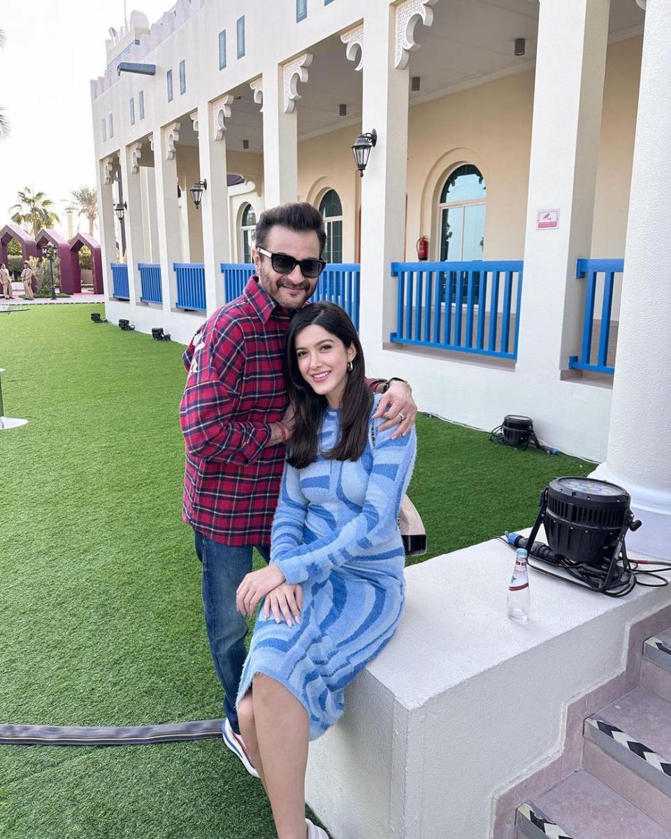 Shanaya Kapoor dan ayah (instagram.com/shanayakapoor02)