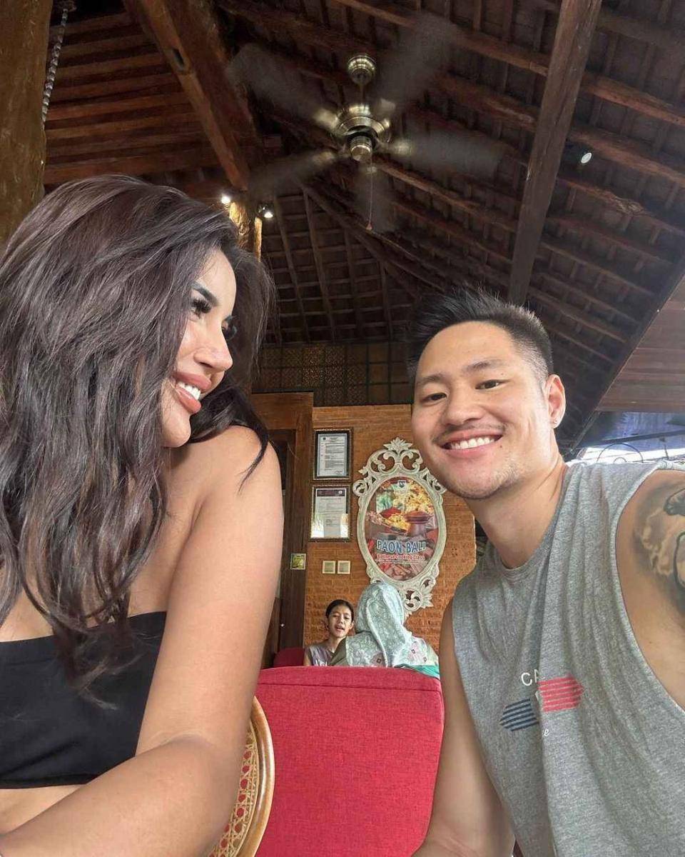 Millen Cyrus dan Lionel Lee (instagram.com/millencyrus)