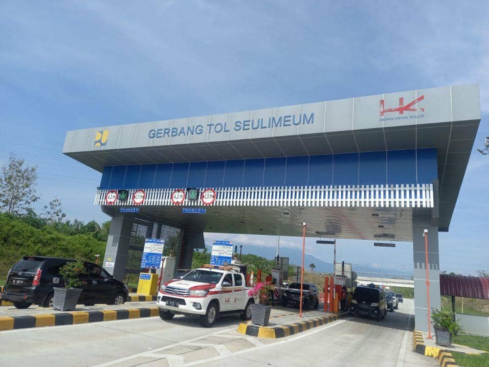 Gerbang Tol Seulimeum, salah satu ruas jalan Tol Sigli-Banda Aceh (Sibanceh). (Dokumentasi PT Hutama Karya untuk IDN Times)