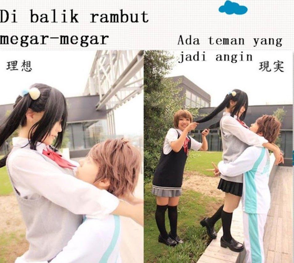 difotoin teman bikin salah fokus (1cak.com)