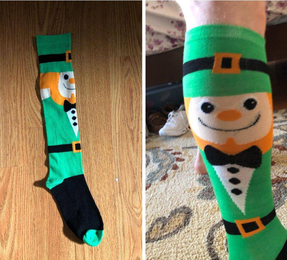potret desain kaos kaki gak sesuai ekspektasi (reddit.com/user/zafferous)