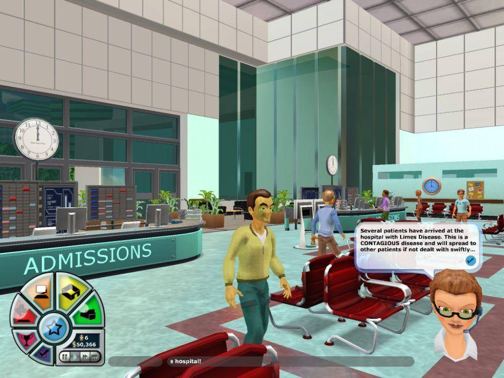 Suka dengan simulasi bergaya Tycoon, kamu bisa beli dan mainkan Hospital Tycoon di PC. (dok. Deep Red Limited/Hospital Tycoon)