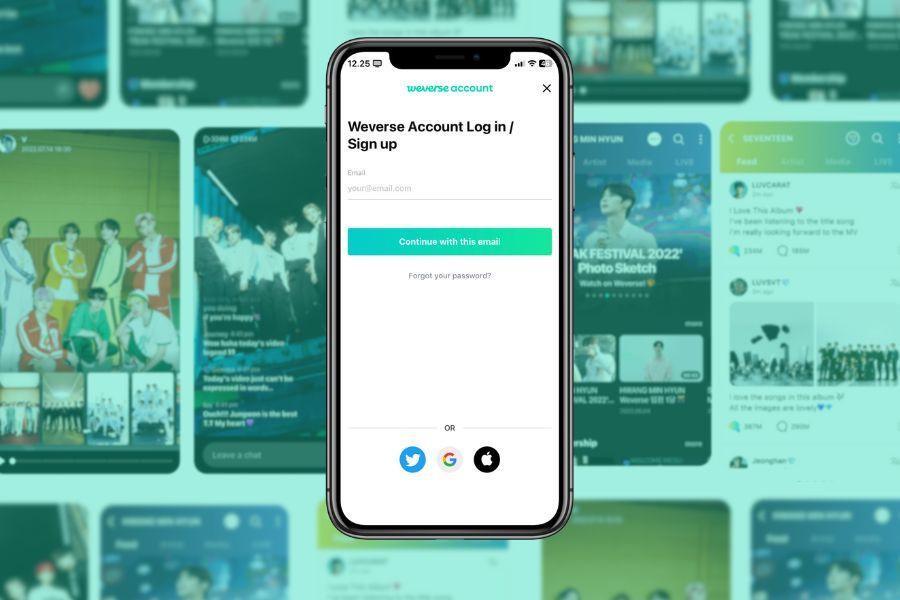 Cara Membuat Akun Weverse, biar Bisa Nonton Bias Live