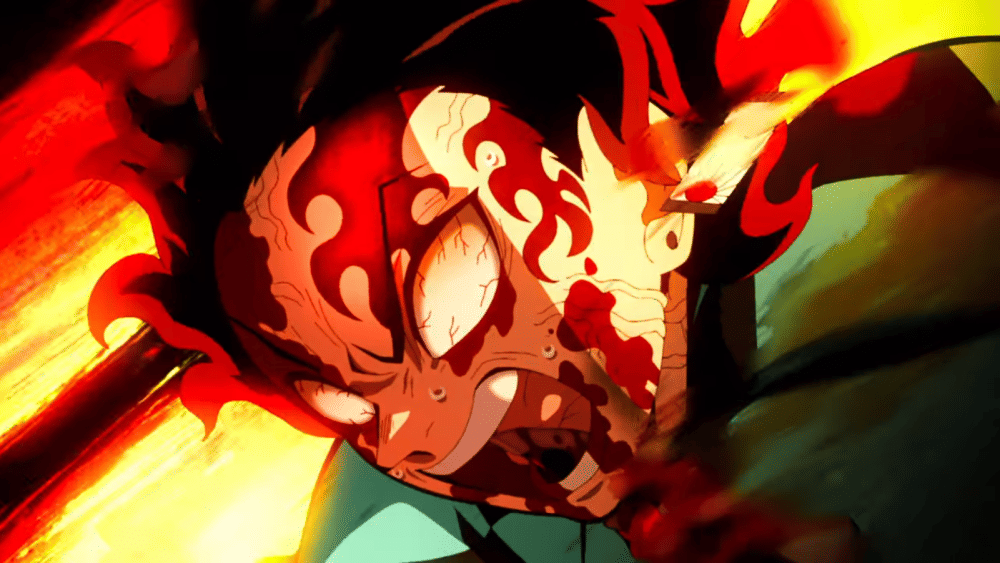 Tanda Pembasmi Iblis Tanjiro Kamado (dok. Ufotable/ Kimetsu no Yaiba)