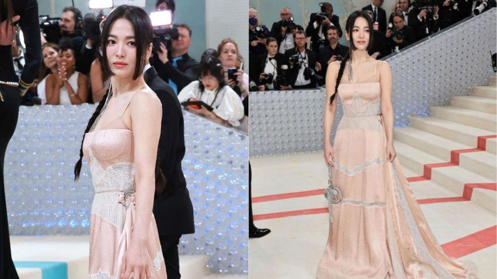 10 Momen Song Hye Kyo Tampil di Red Carpet Met Gala 2023