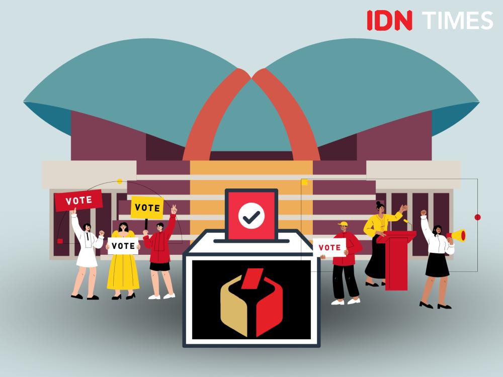 Ilustrasi Pemilihan Legislatif (Pileg) (IDN Times/Yosafat Diva Bayu Wisesa)