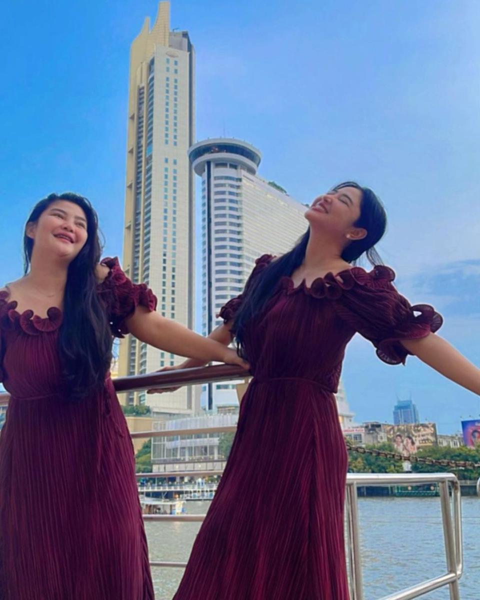 Dewi Perssik berlibur di Thailand (instagram.com/rosameldianti29)