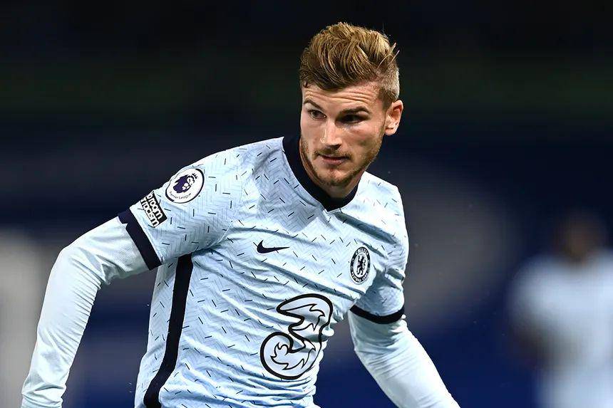 Timo Werner saat bermain di Chelsea. (premierleague.com)