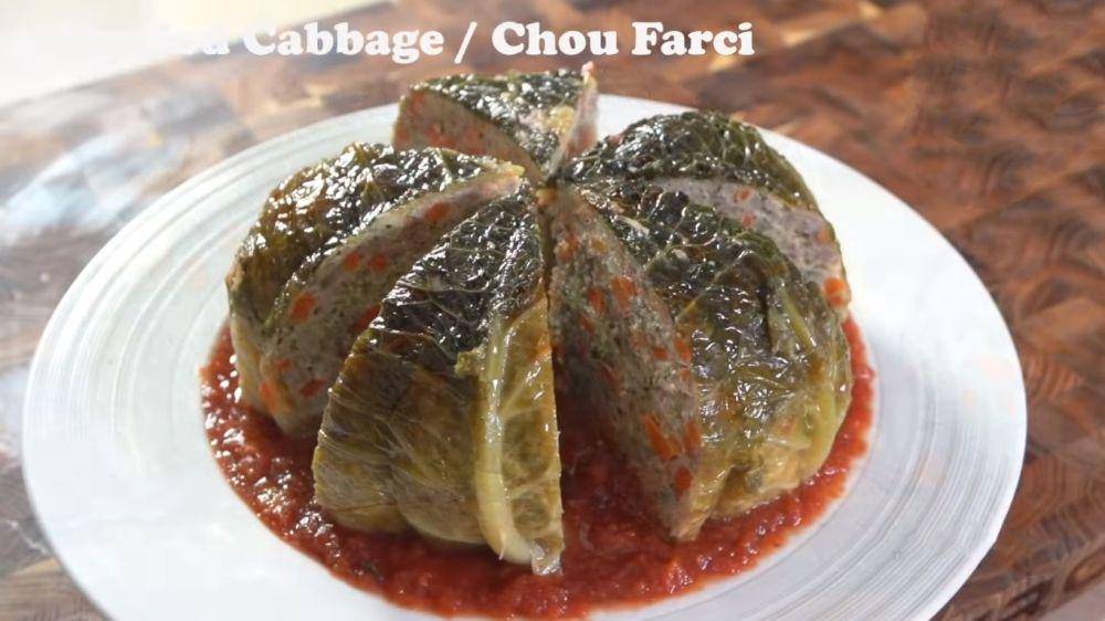 Chou farci. (YouTube.com/Bruno Albouze)