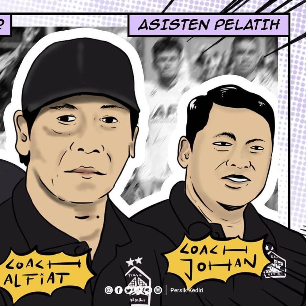 Asisten pelatih Persik Kediri musim depan. instagram.com/ persikfcofficial