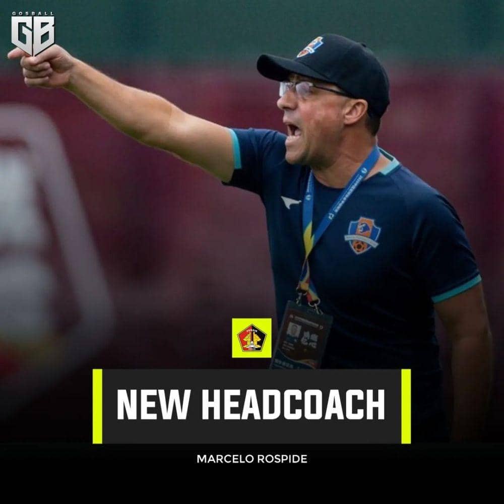 Pelatih baru Persik Kediri, Marcelo Ropide. instagram.com?@gosbol