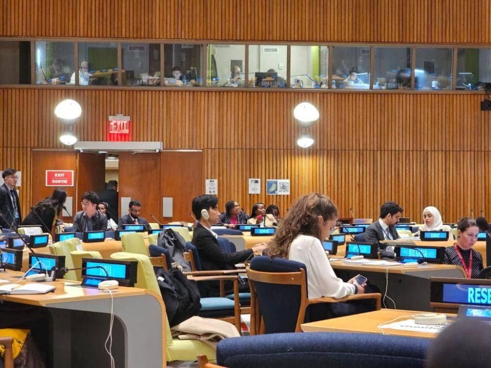 Abdi Ardiansyah, Mahasiswa Universitas Hasanuddin, mewakili Indonesia di forum pemuda PBB. (Dok. IDN Times/Istimewa)