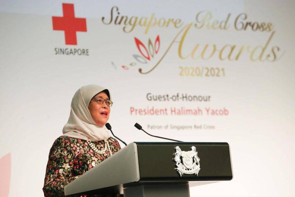 Presiden Singapura, Halimah Yacob. (instagram.com/Halimah Yacob)