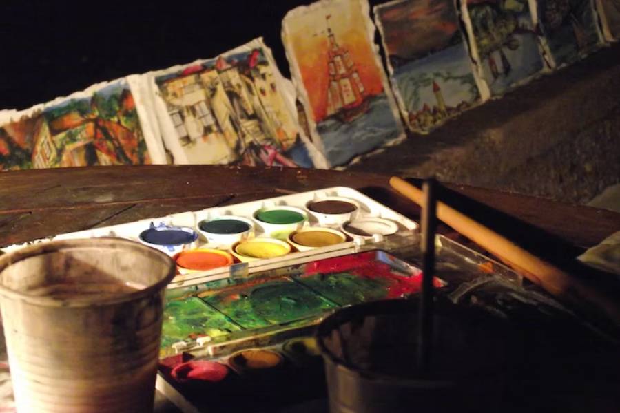 bahan rahasia dalam cat lukis para pelukis lama (unsplash.com/Ankhesenamun)
