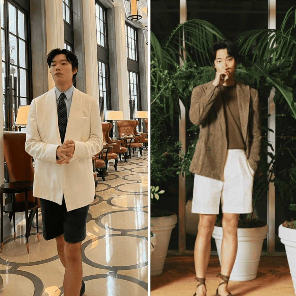 9 Ide Outfit Short Pants ala Ryu Jun Yeol yang Eye Catching Abis