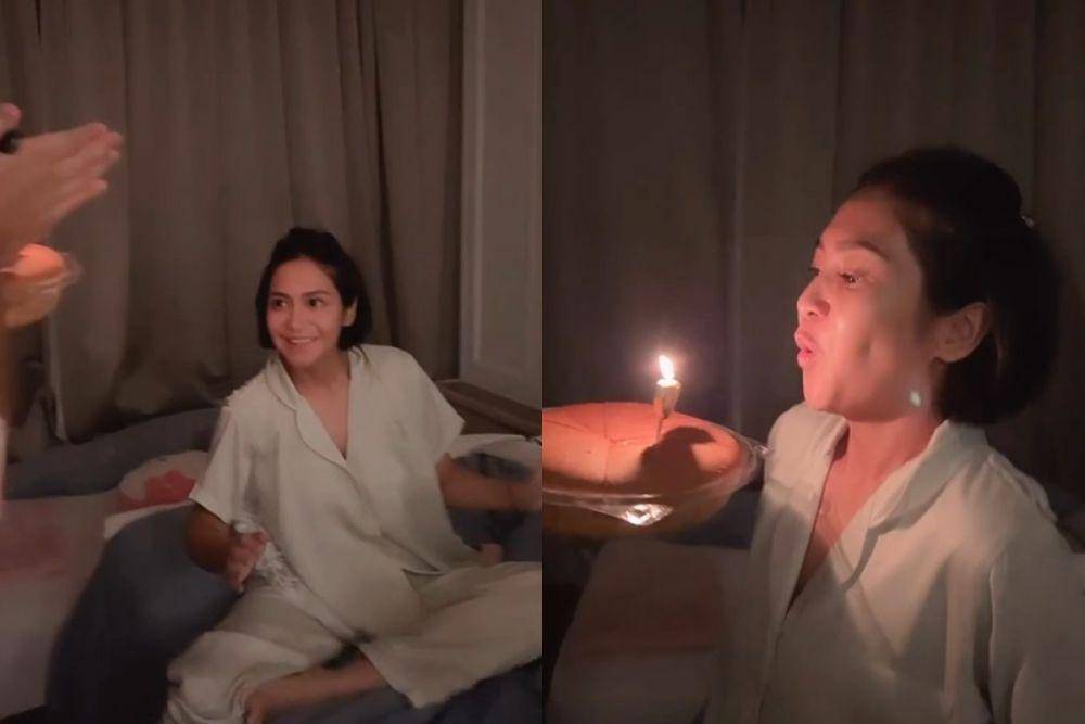 potret kejutan ulang tahun ke-34 Caca Tengker (instagram.com/rieta_amilia)