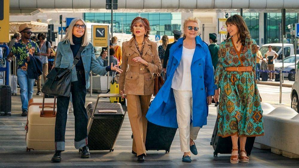 Diane Keaton, Jane Fonda, Candice Bergendan Mary Steenburgen di Book Club: The Next Chapter (dok. Focus Features/Book Club: The Next Chapter)