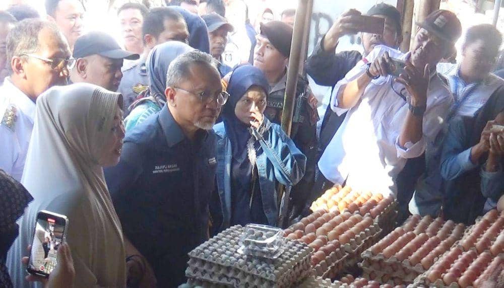 Mendag Sebut Harga Sembako di Makassar Terlalu Murah
