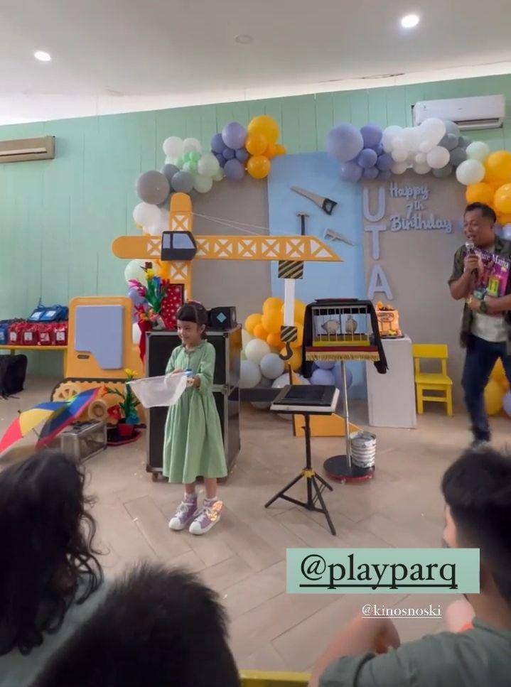 potret Uti dimomen ulang tahun Uta (instagram.com/missnyctagina)