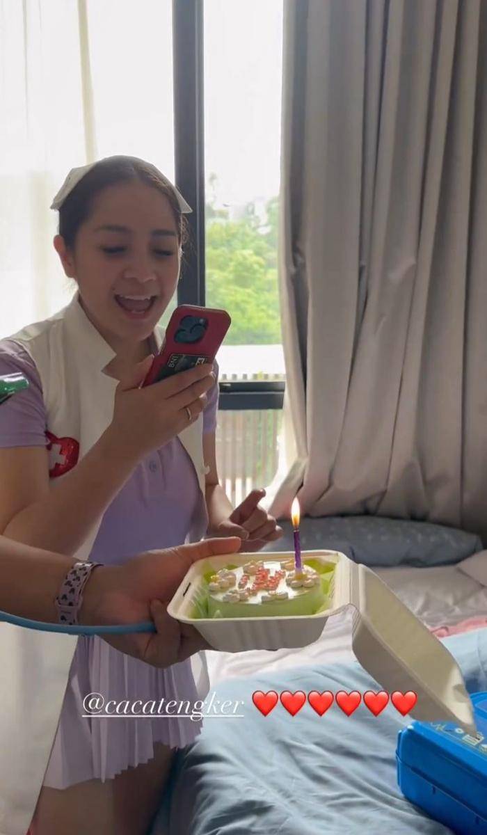 potret kejutan ulang tahun Caca Tengker (instagram.com/tashyanaraysha)