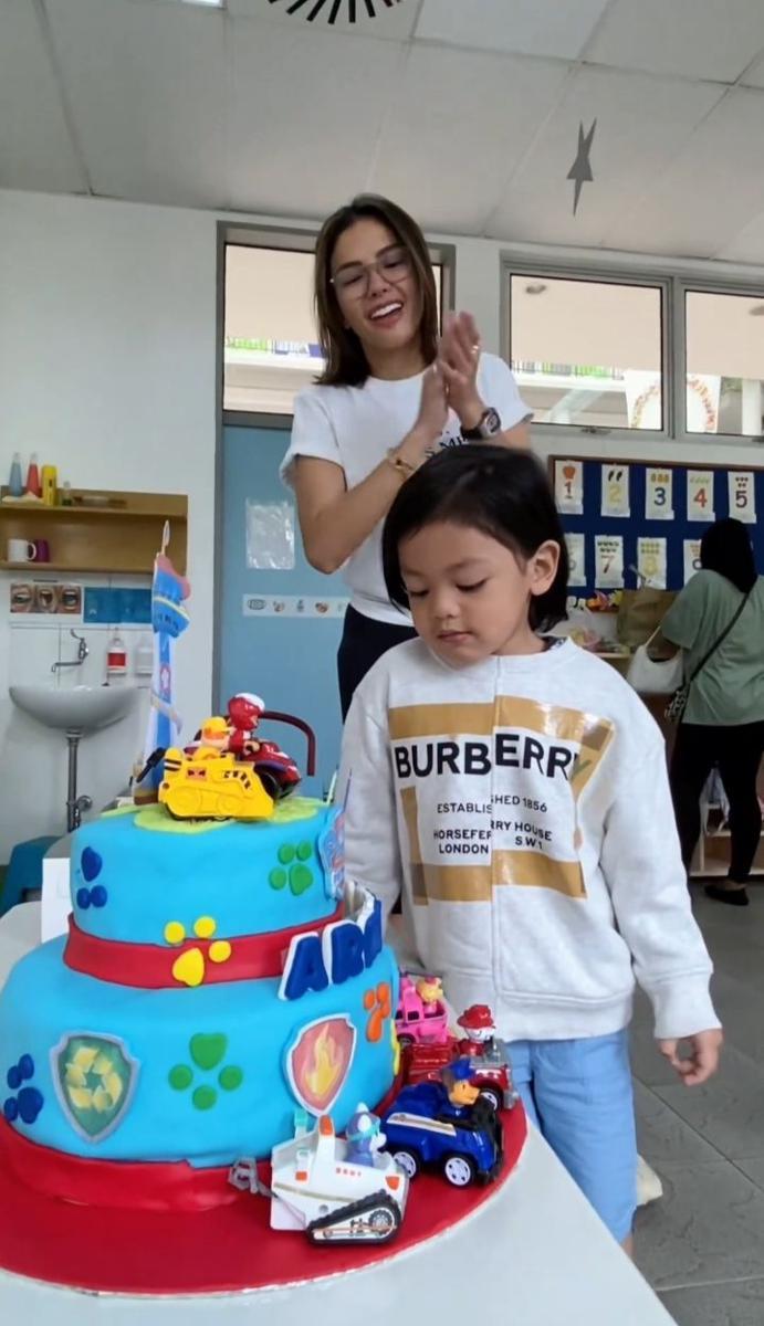 potret ultah Arkana (instagram.com/nikitamirzanimawardi_172)