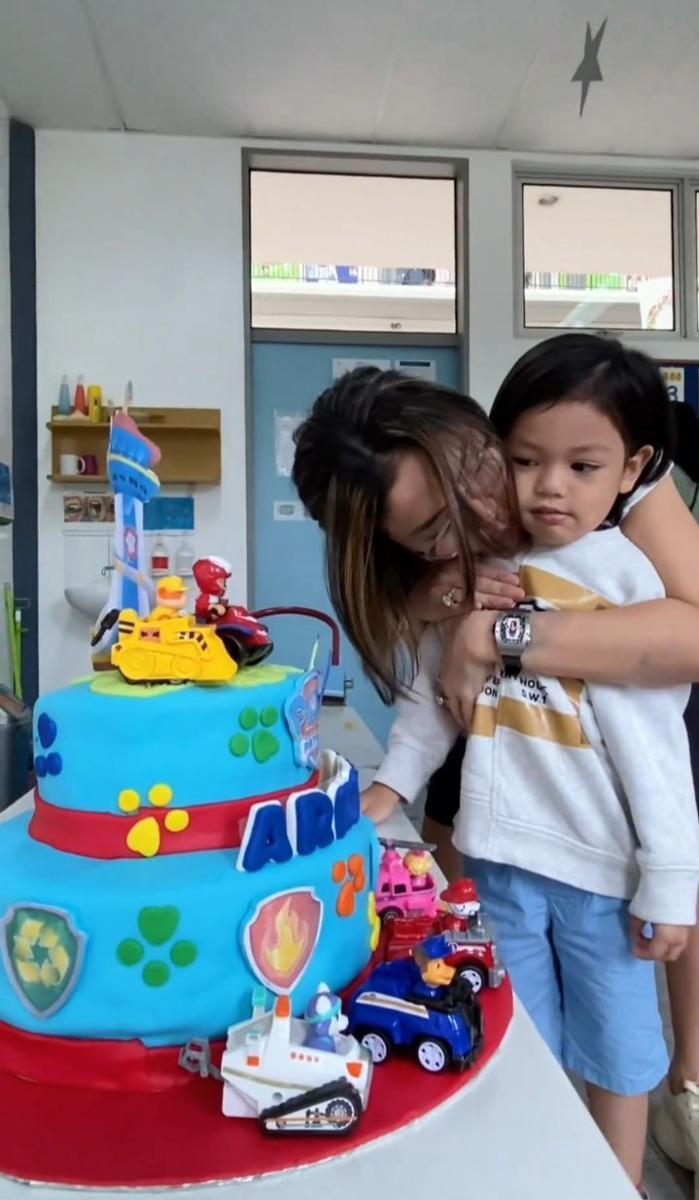 potret ultah Arkana (instagram.com/nikitamirzanimawardi_172)